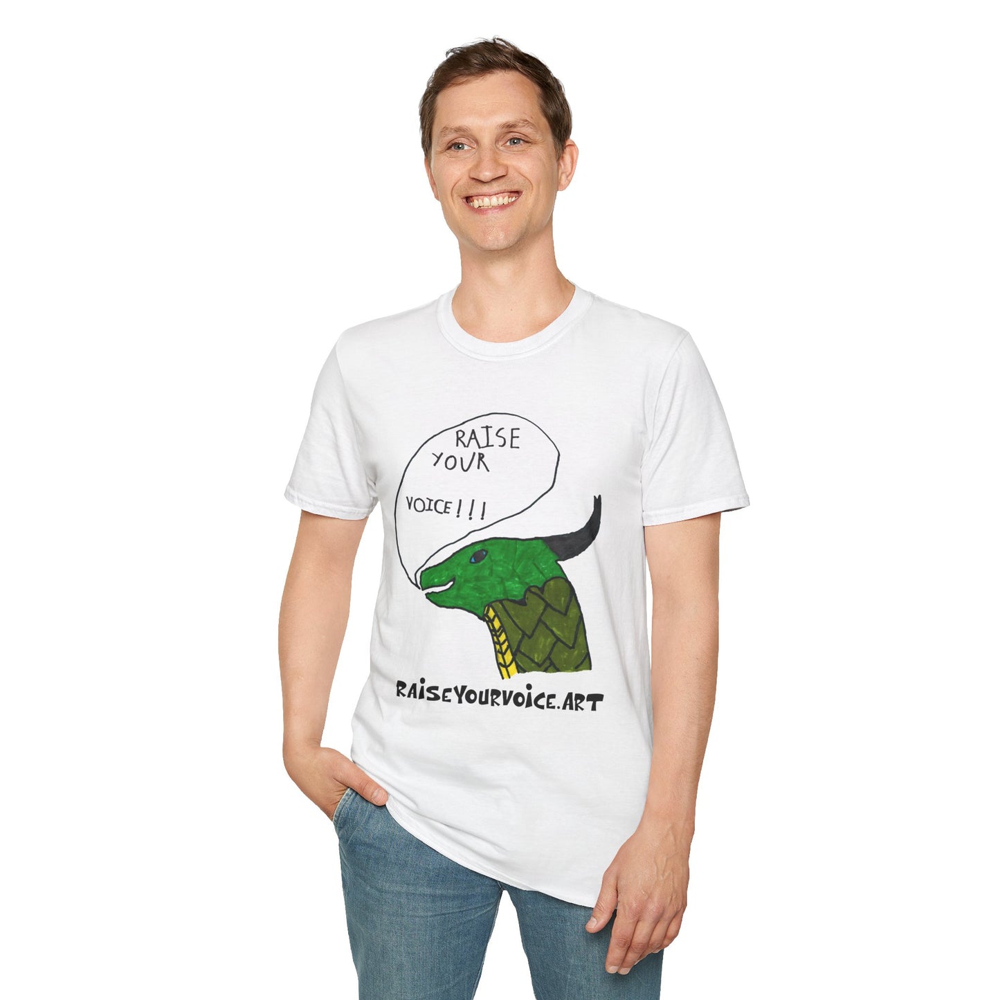 Dragons for the environment tee - unisex soft style tee