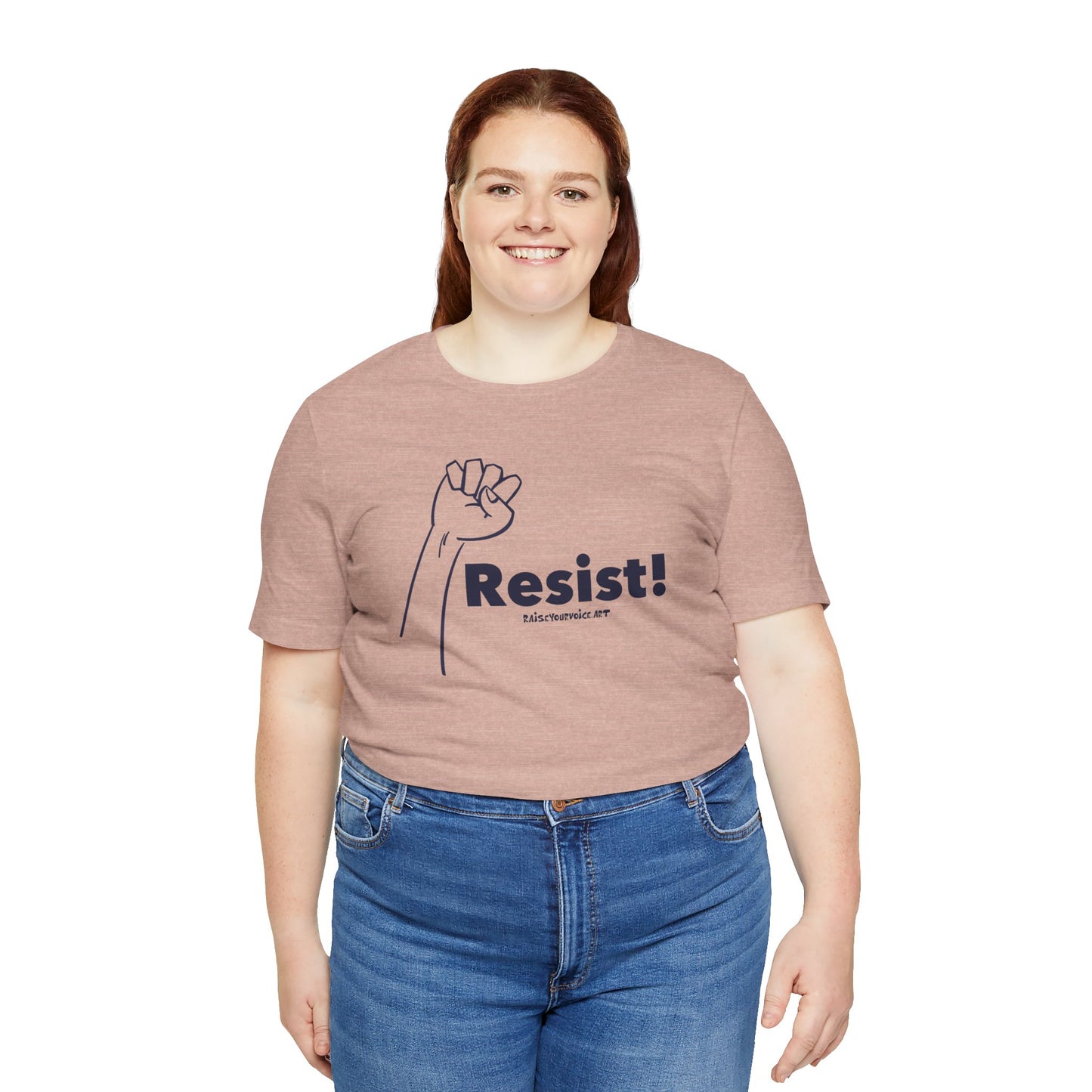 "Resist!" - Empowerment Unisex Jersey Tee