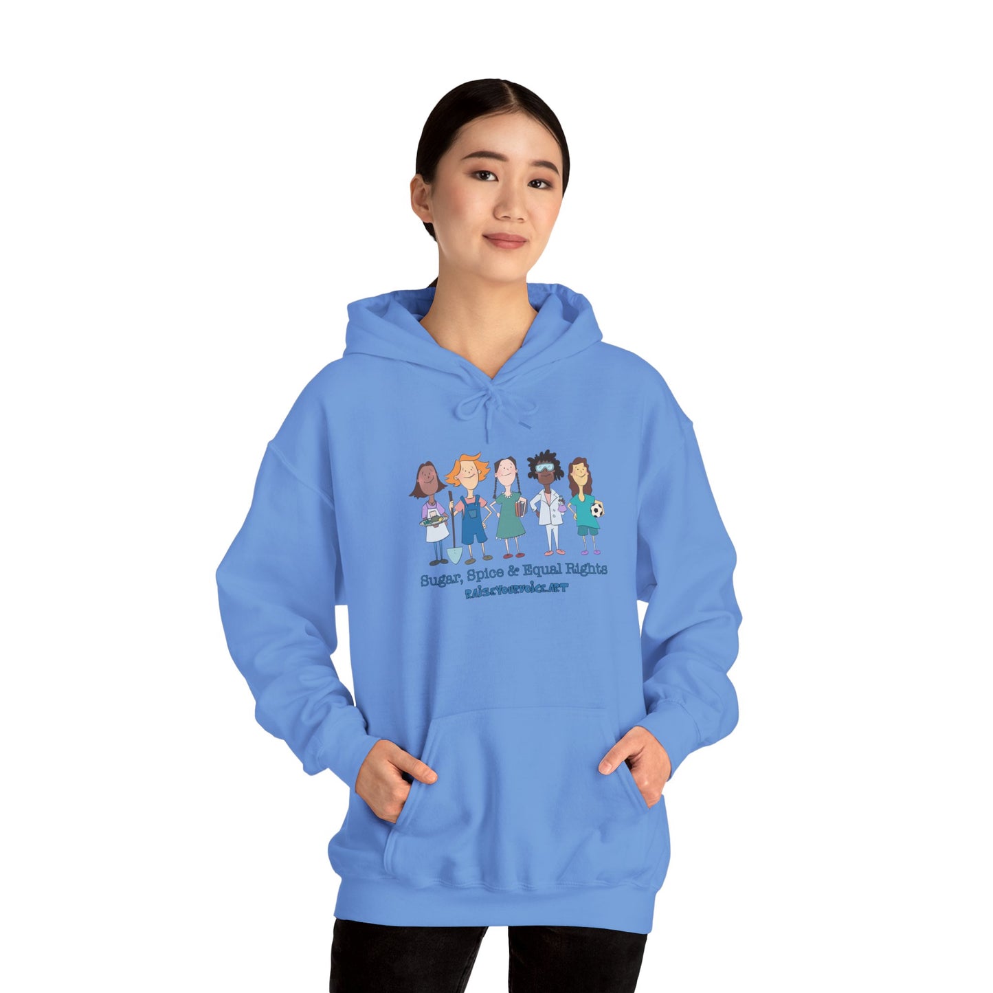 Sugar, Spice & Equal Rights! Equality Hoodie