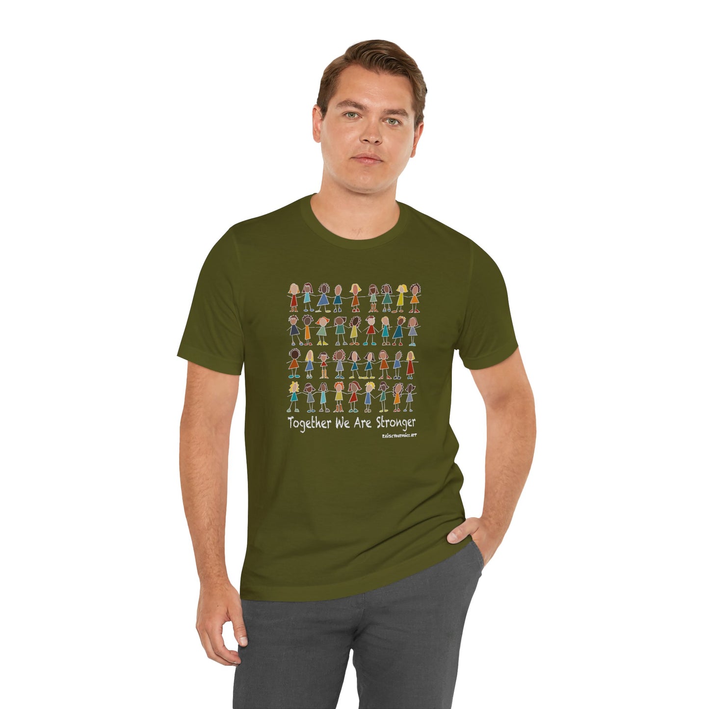 Together We Are Stronger, Resistance, Peace, Pro Democracy, Pro Education T-Shirt