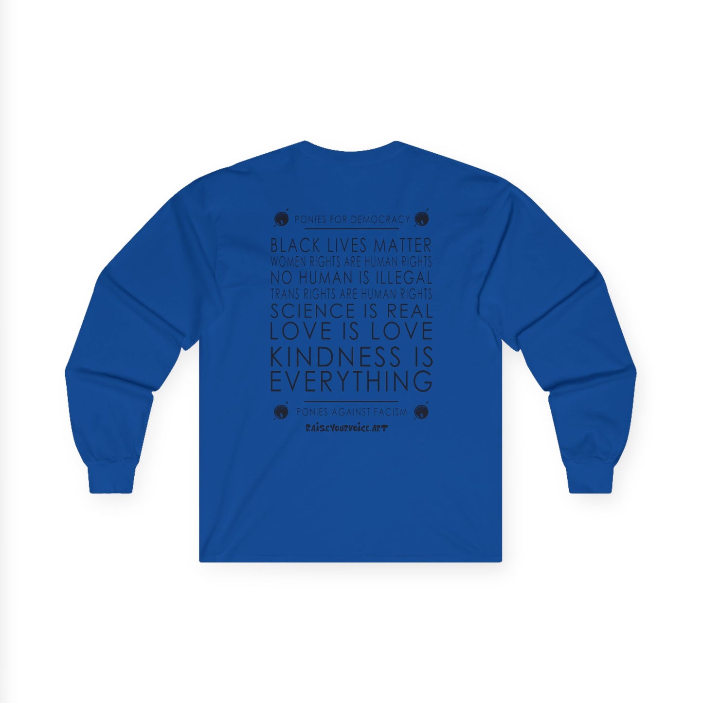 Blue Pony Club - Unisex Long Sleeve Tee - Kindness is Everything | Social Justice Fashion