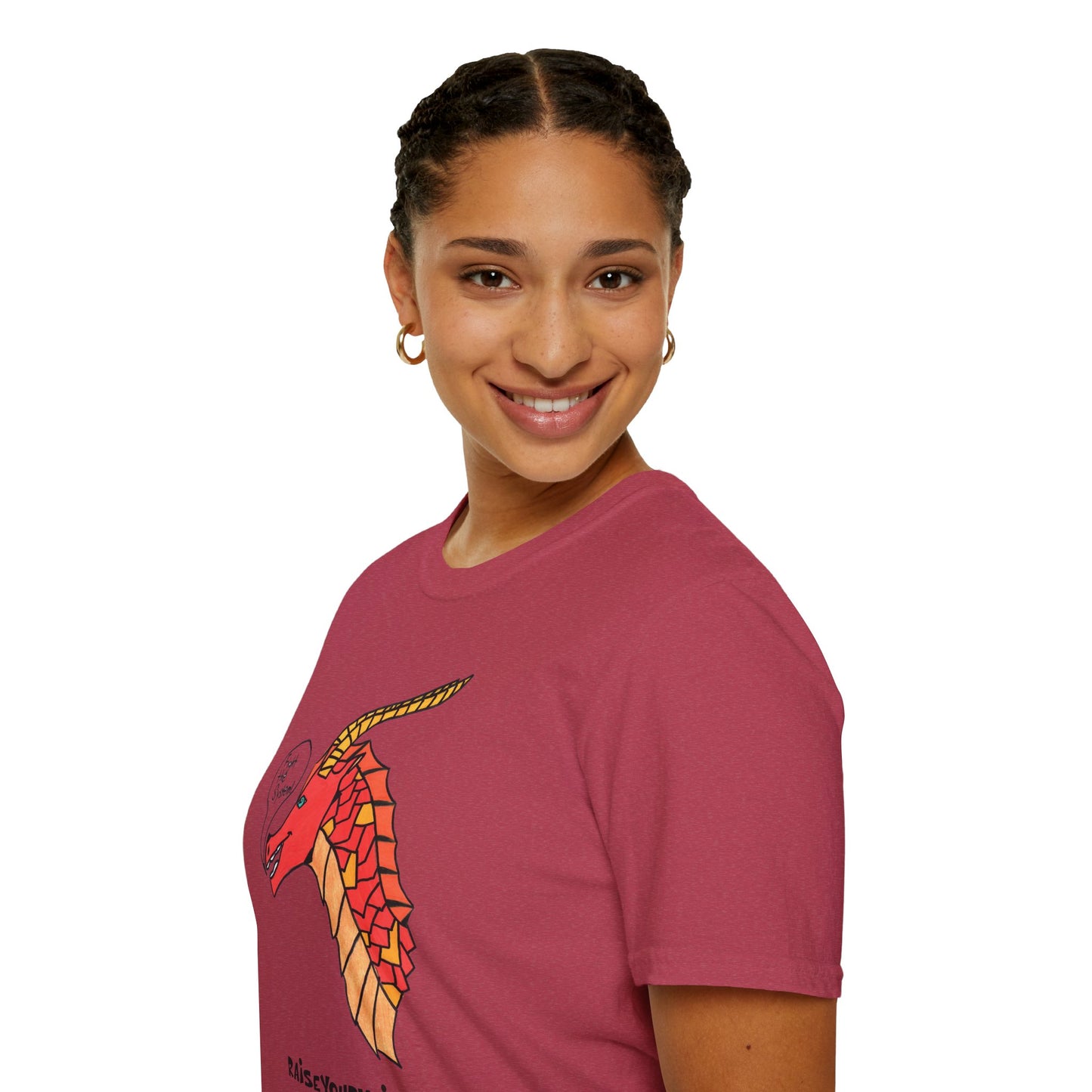 Roar Like A Dragon Unisex T-Shirt - Raise Your Voice