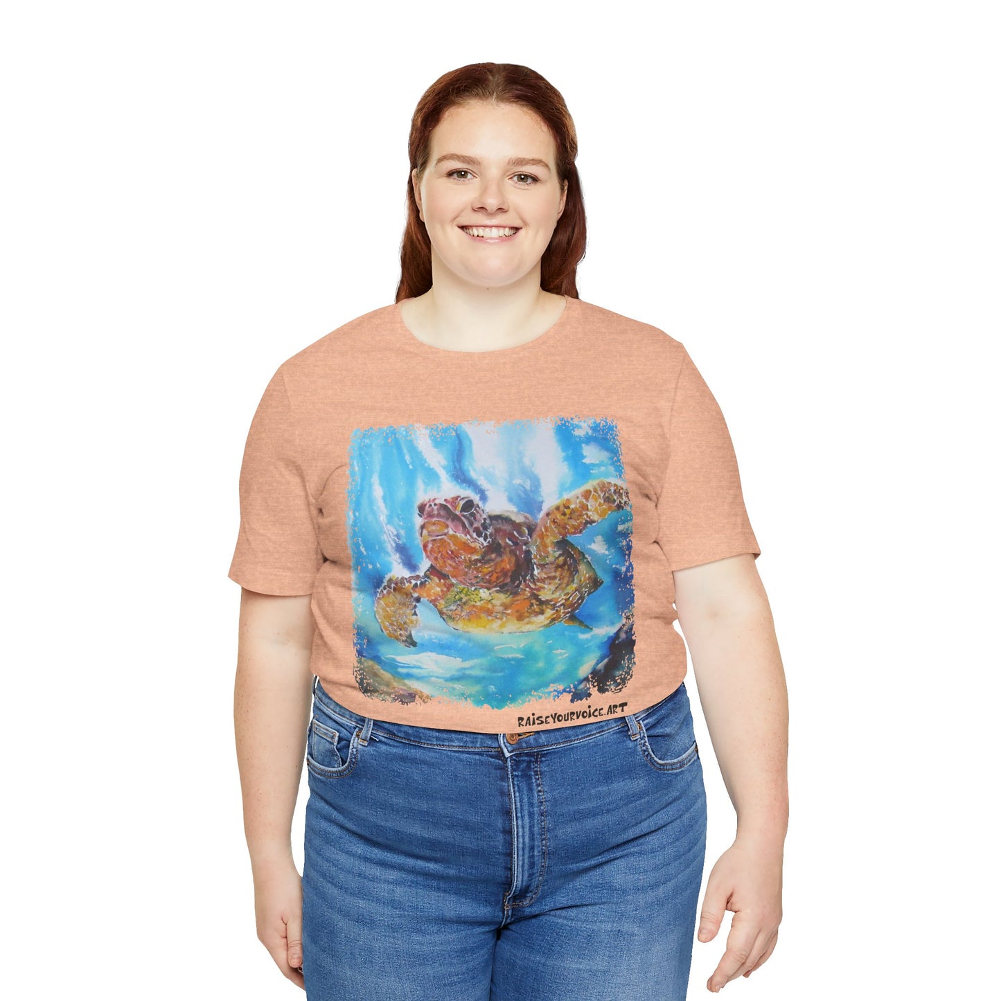 Turtles! " Serene" by Annie Allen Clark- Eco-Friendly