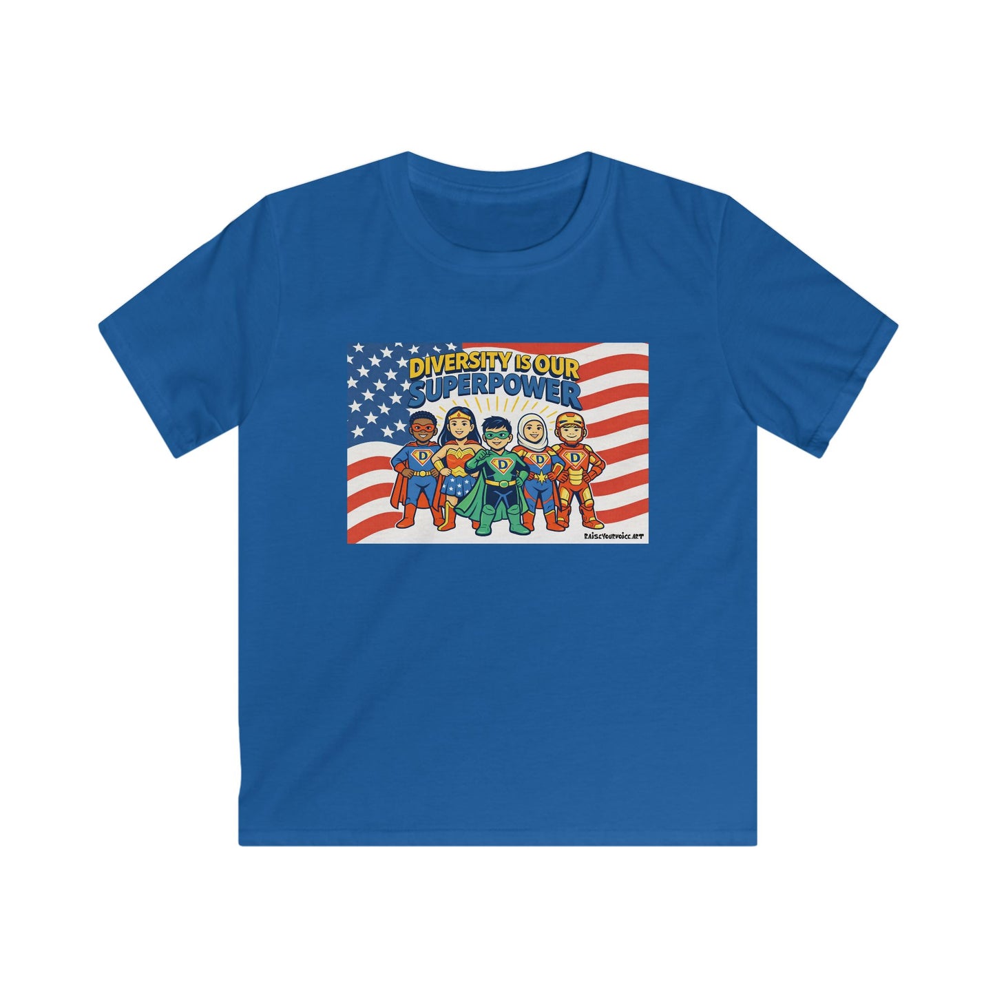 Diversity is our Superpower, child's tee