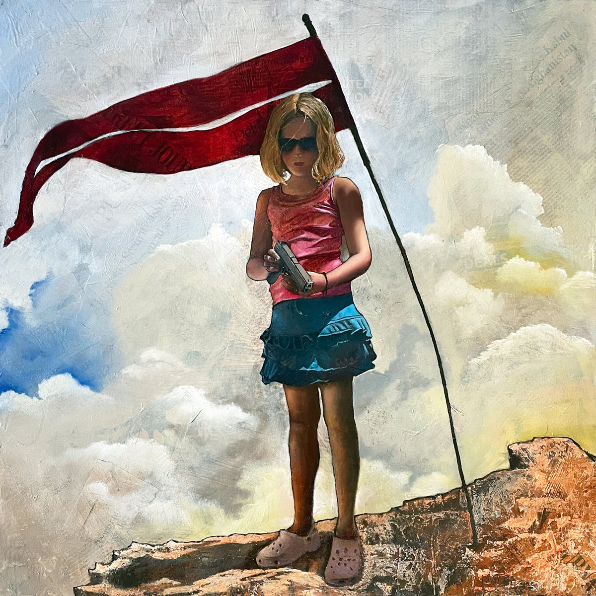 "King of the Hill" Original Painting by Greg Kuppinger