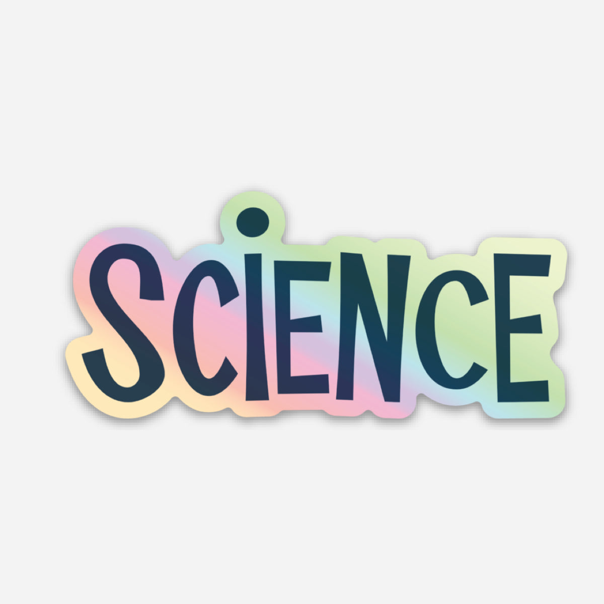 Holographic Science Sticker