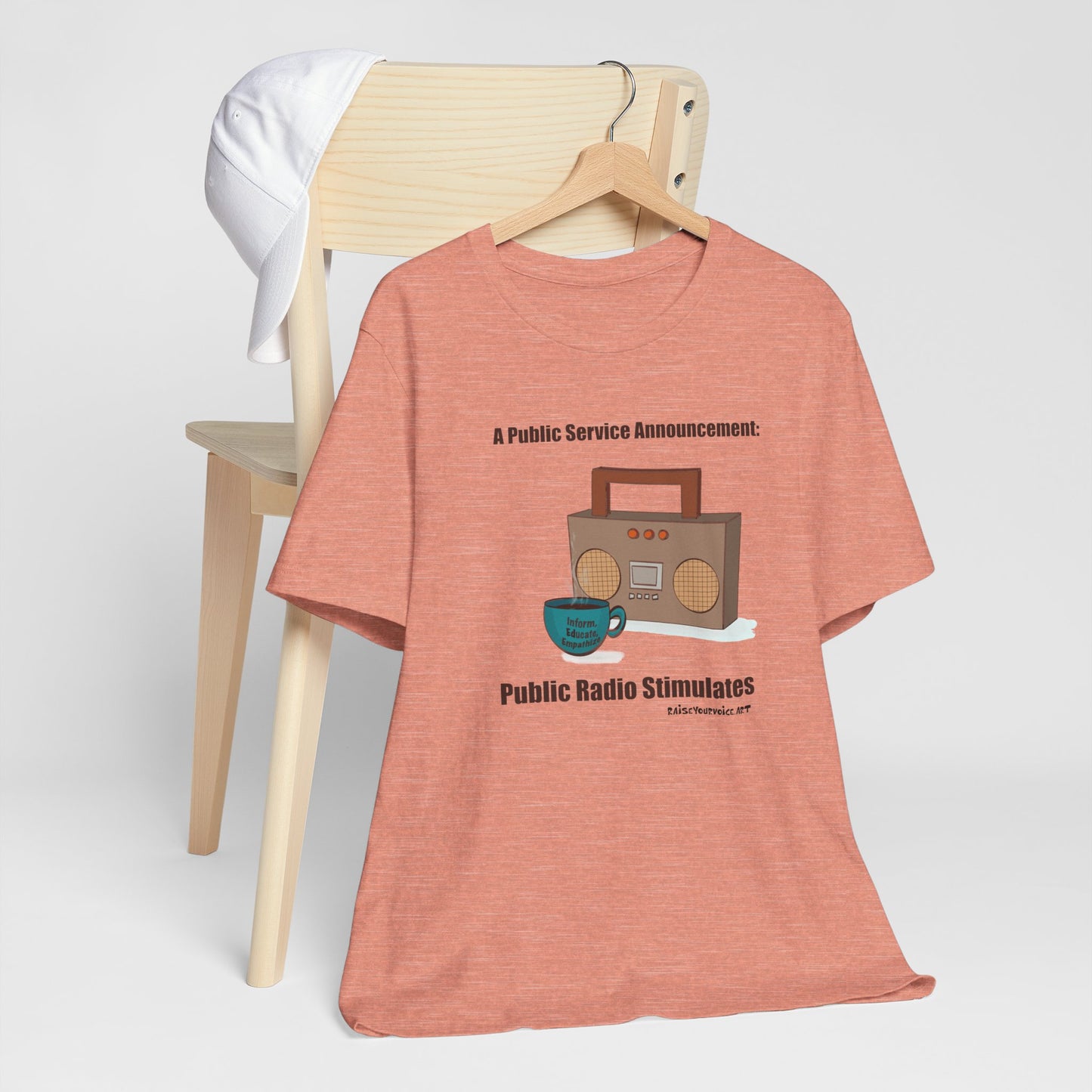 Public Radio Stimulates Unisex Jersey Tee