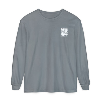 The Montana Plan, Buried in Anonymous Money, image on back - Unisex Long Sleeve