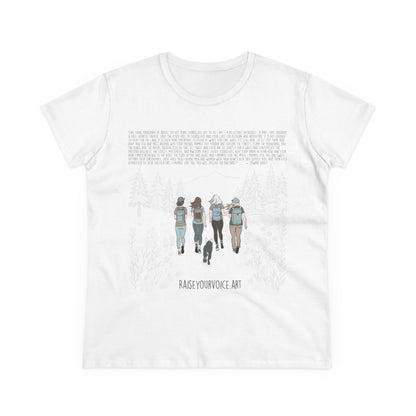 Women's Activist Tee - RaiseYourVoice.Art