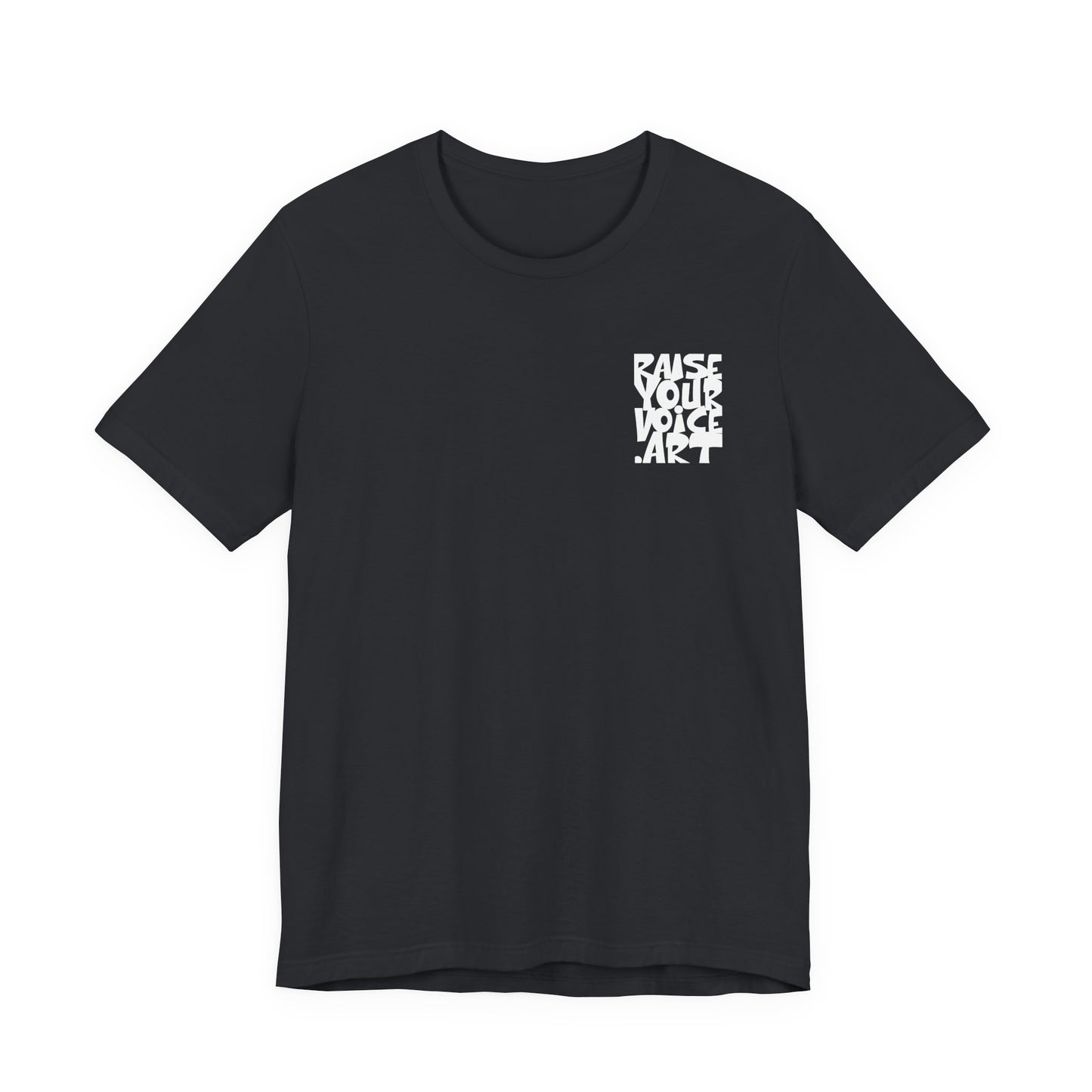 The Montana Plan, Real People, image on the back, Unisex Jersey Short Sleeve Tee