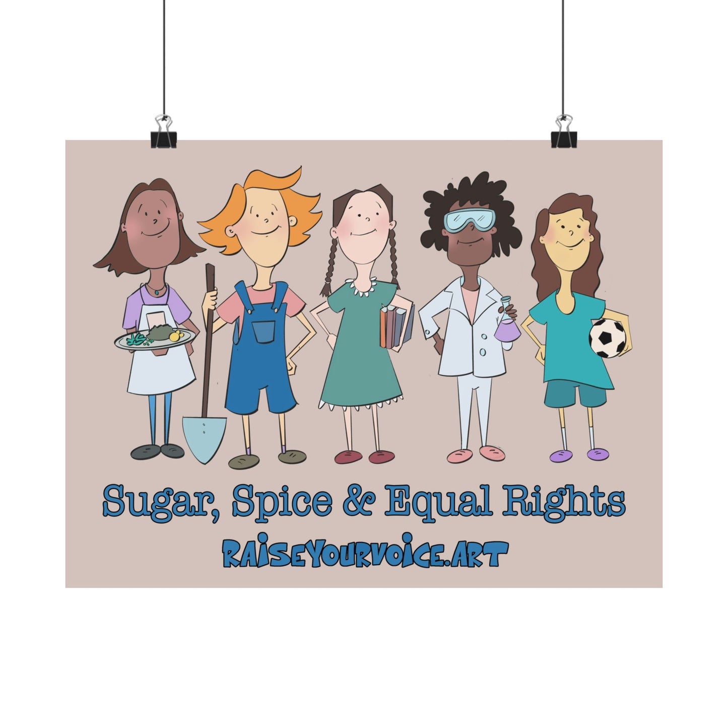 Sugar and Spice and Equal Rights poster