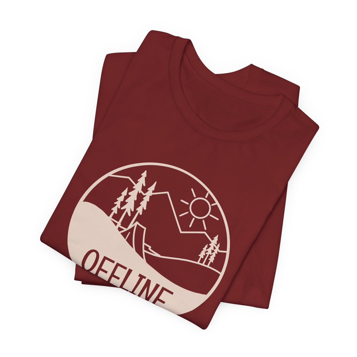 Offline,  Unisex Jersey Short Sleeve Tee
