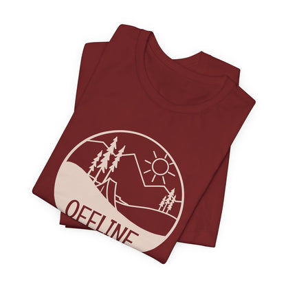 Offline,  Unisex Jersey Short Sleeve Tee