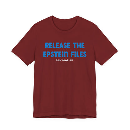 Release the Epstein files, unisex tee