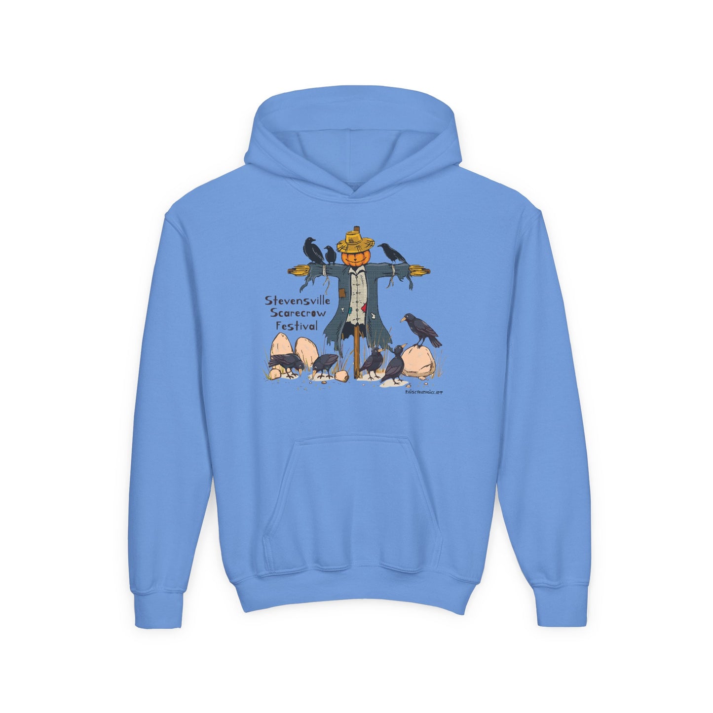 Stevensville Scarecrow Festival – Youth Heavy Blend Hooded Sweatshirt