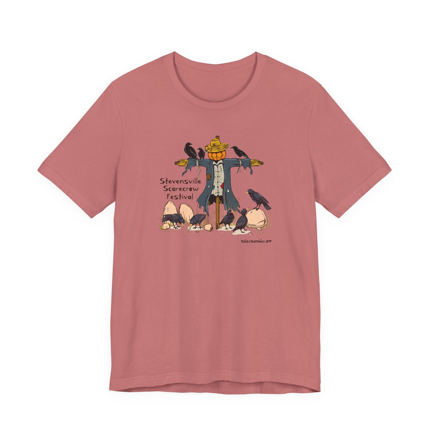 Stevensville Scarecrow Festival – Unisex Jersey Short Sleeve Tee