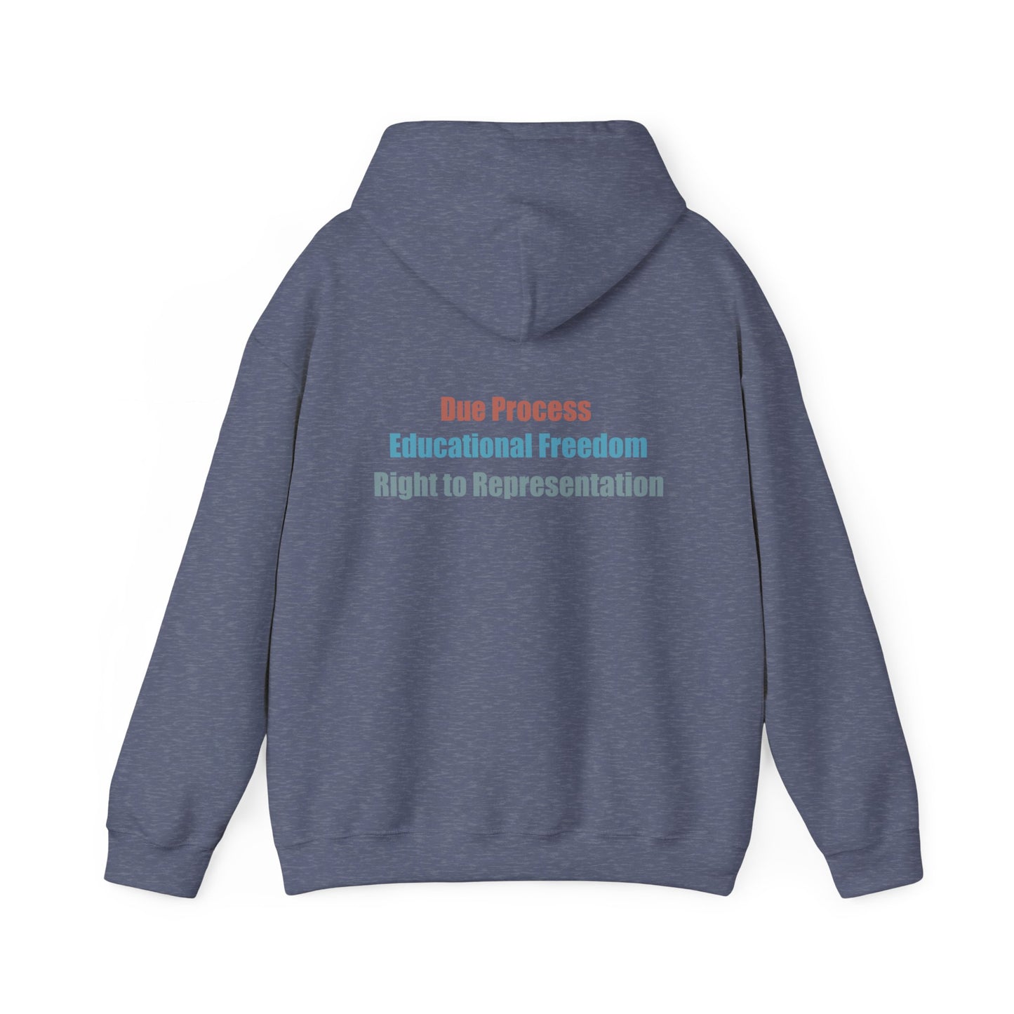 Due Process. Educational Freedom. Right to Representation. Unisex Hoodie