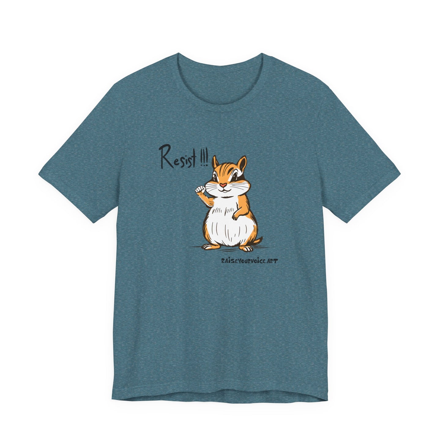 Chipmunks Resist! Unisex Tee