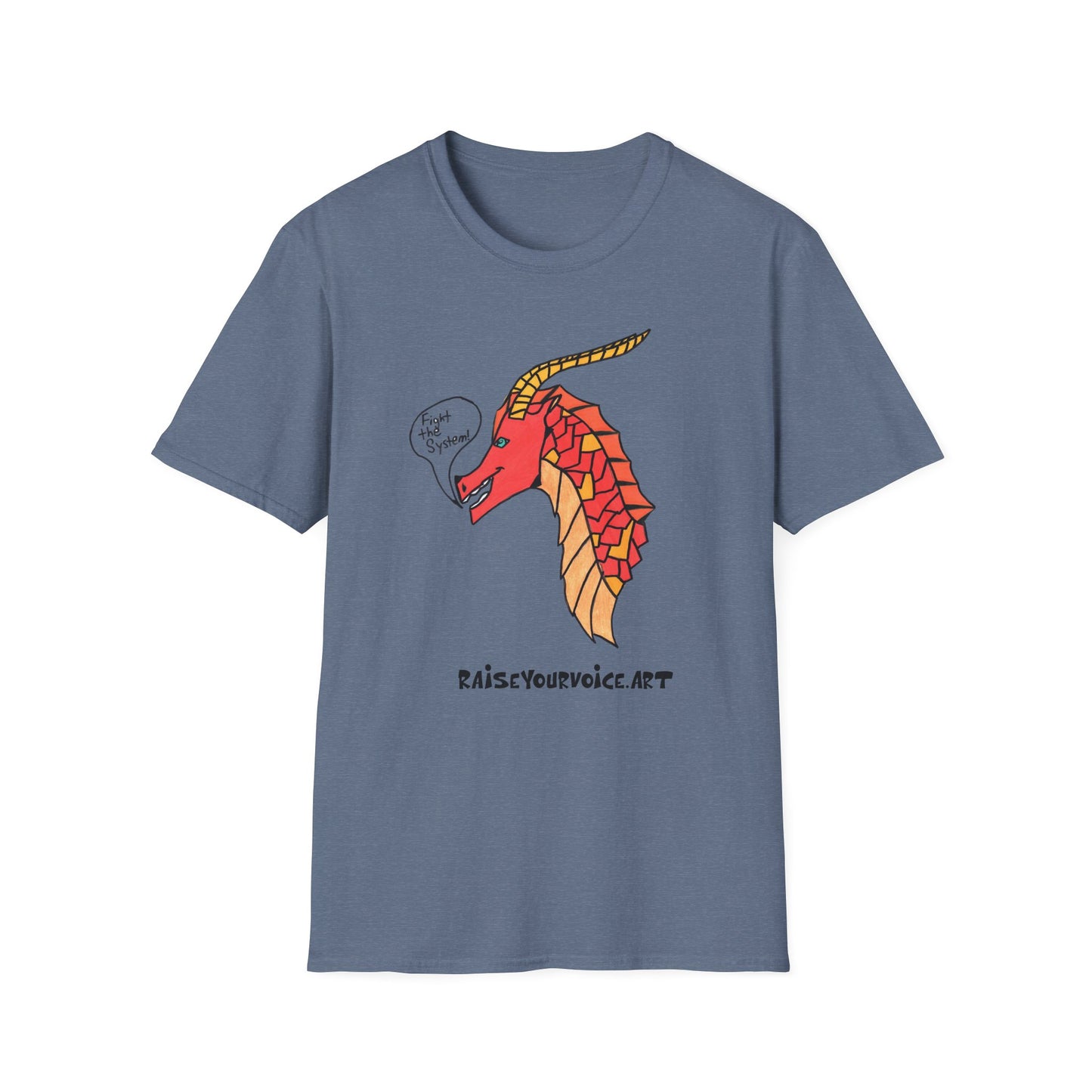Roar Like  A Dragon Unisex T-Shirt - Raise Your Voice