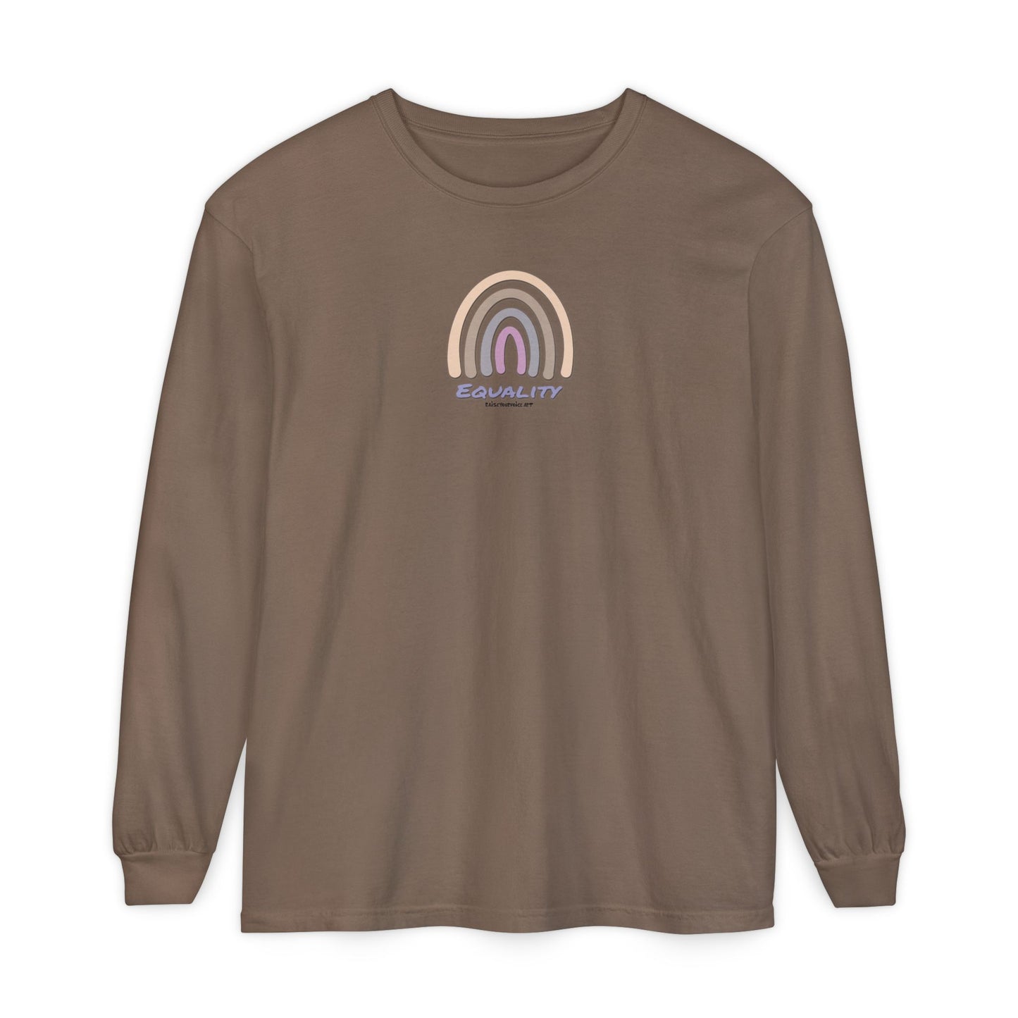 Equality Rainbow, long sleeve tee