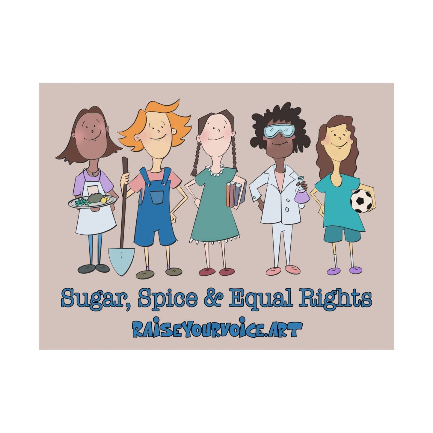 Sugar and Spice and Equal Rights poster