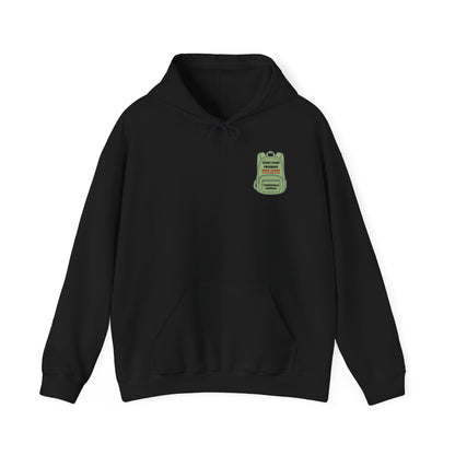 Stevi Food Program In The Round, image on the back – Unisex Heavy Blend™ Hooded Sweatshirt