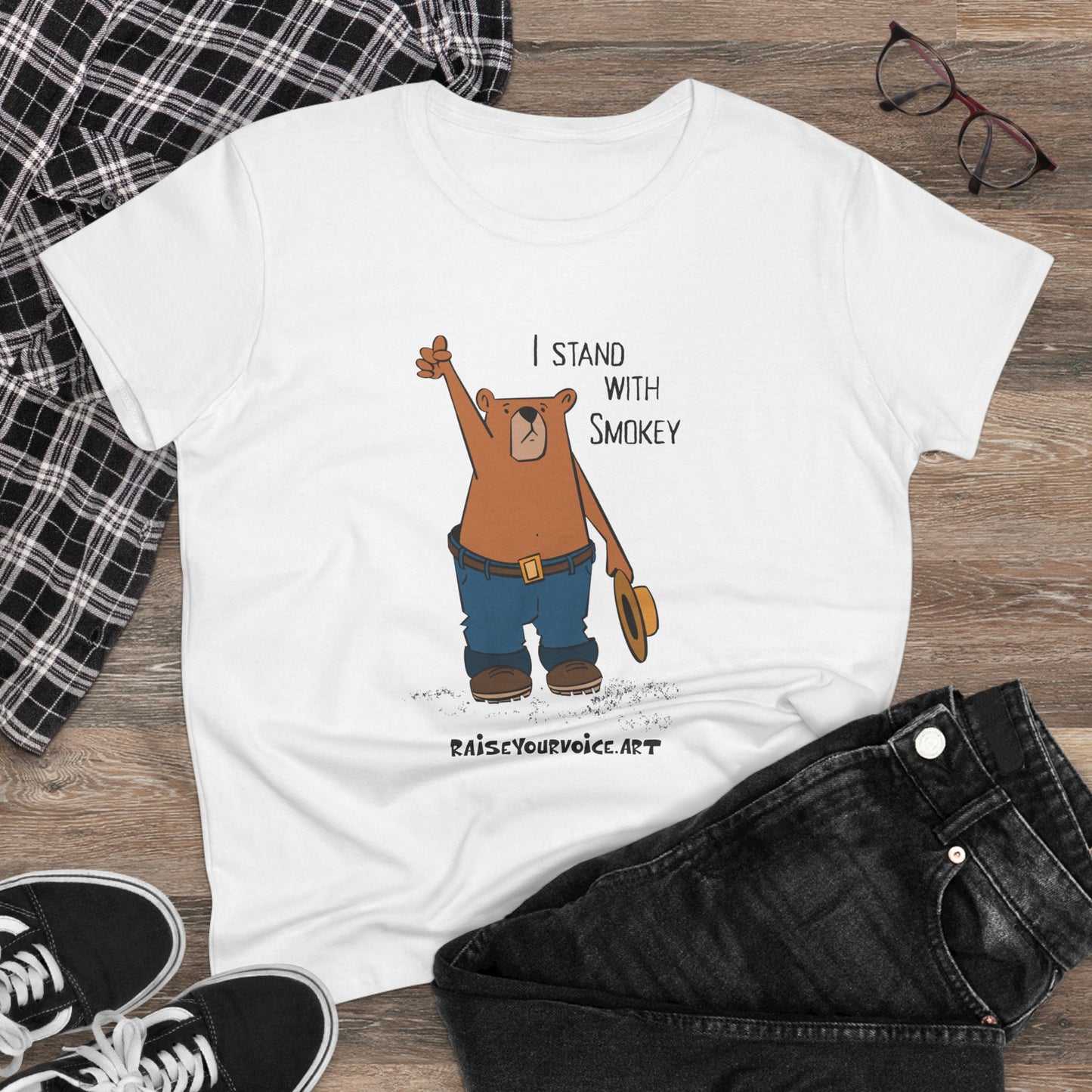 I Stand With Smokey, Women’s Tee