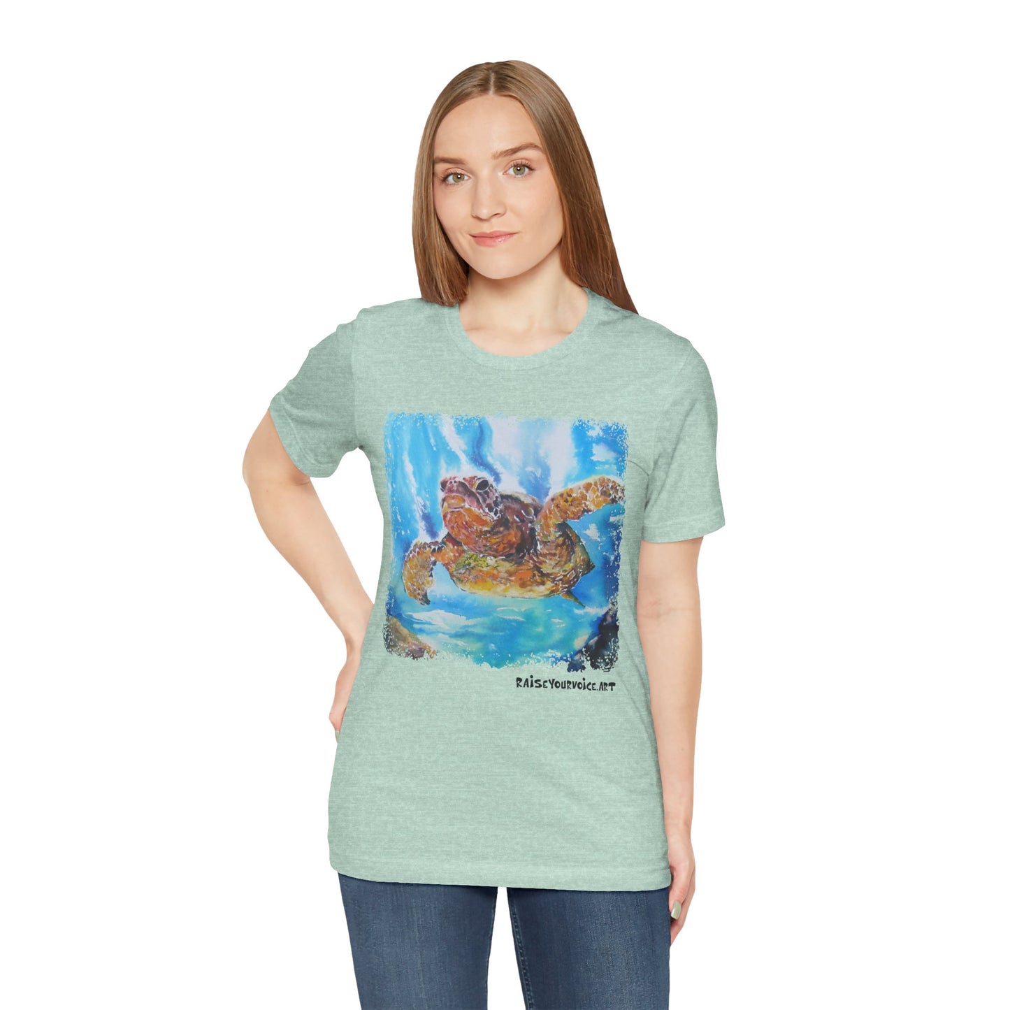 Turtles!  " Serene" by Annie Allen Clark- Eco-Friendly
