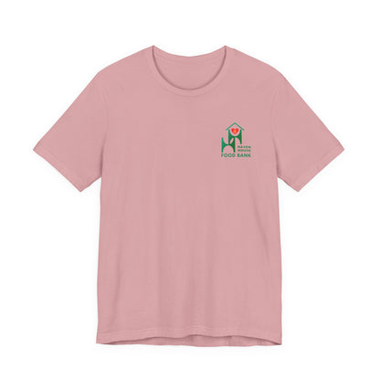I support Haven House Food Bank – for all who enter, unisex tee