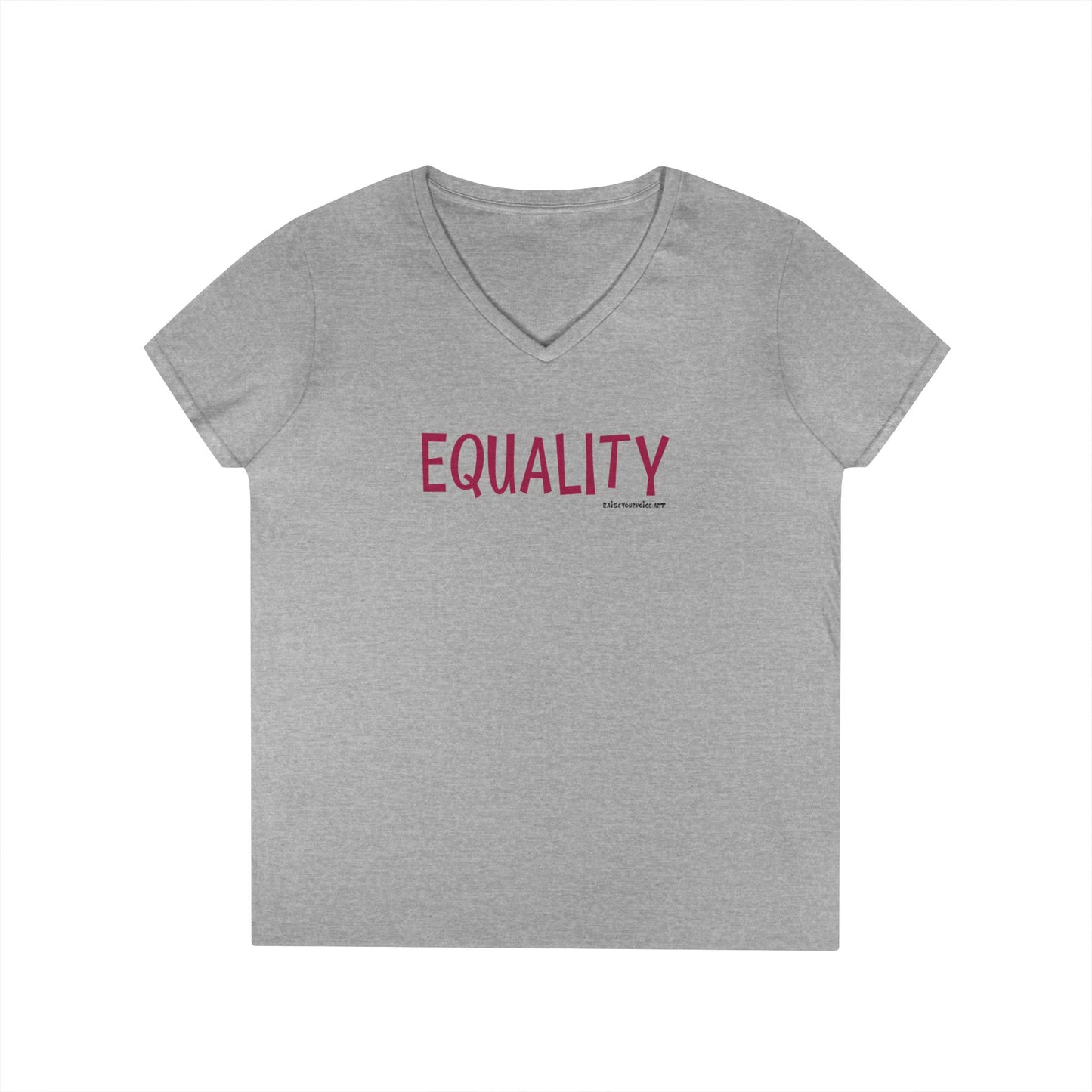 Equality - women's v-neck tee