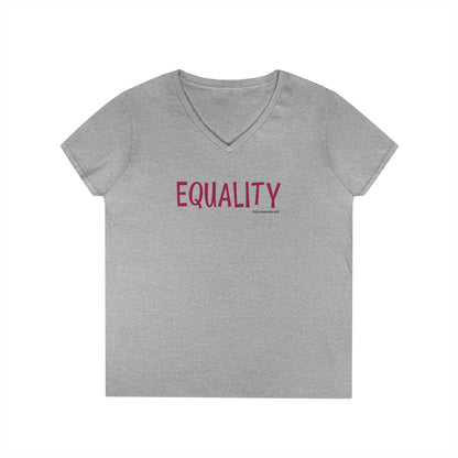 Equality - women's v-neck tee