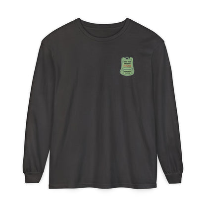 Stevi Food Program in the round, image on the back - Unisex Long Sleeve