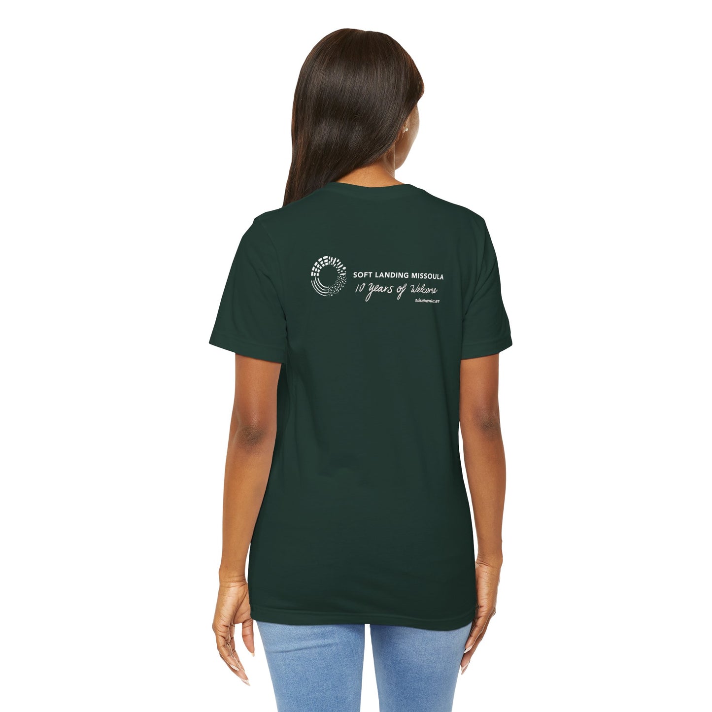 Soft Landing Missoula - 10 Years Welcome, unisex tee.