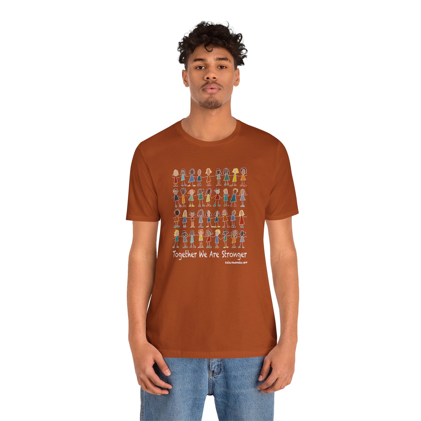 Together We Are Stronger, Resistance, Peace, Pro Democracy, Pro Education T-Shirt