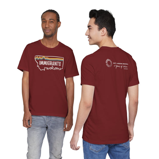 Soft Landing Missoula - 10 Years Welcome, unisex tee.
