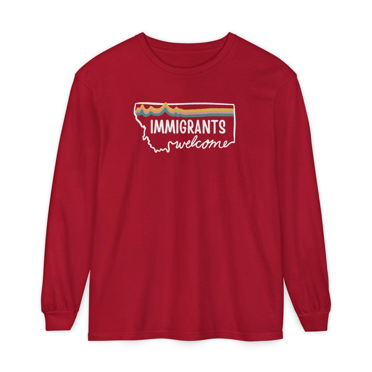 Soft Landing Missoula - 10 Years Welcome, unisex long sleeve tee.