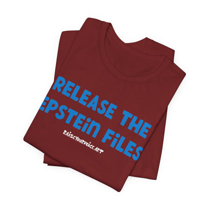 Release the Epstein files, unisex tee