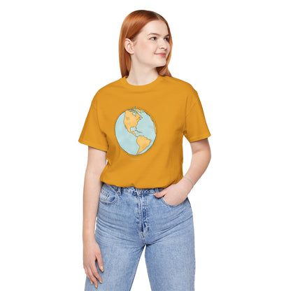 World view, Obama immigration quote, unisex tee