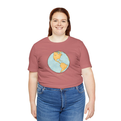 World view, Obama immigration quote, unisex tee