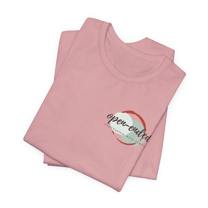 Open Ended Expressive Arts Studio, Unisex Jersey Short Sleeve Tee