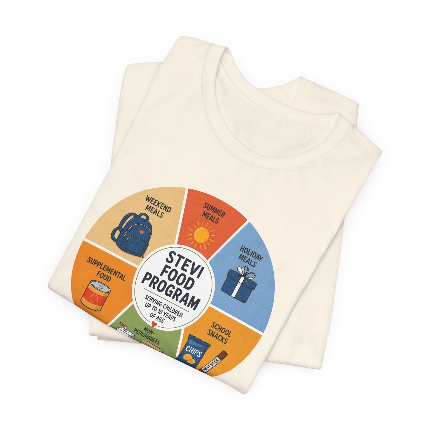 Stevi Food Program – Unisex Jersey Short Sleeve Tee