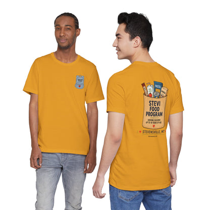 Stevi Food Program Grocery Bag – Unisex Jersey Short Sleeve Tee