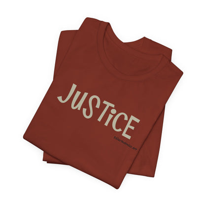 Justice - unisex tee
