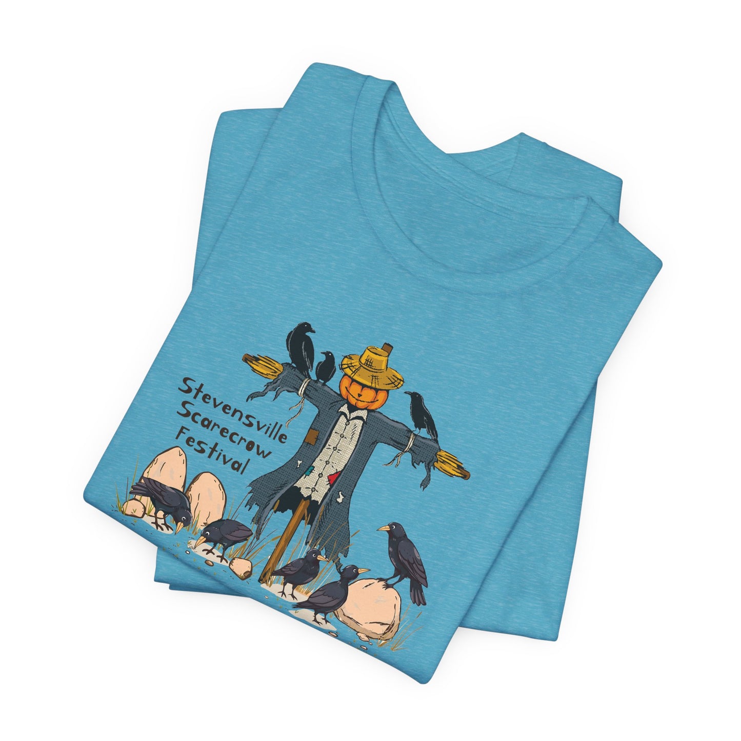 Stevensville Scarecrow Festival – Unisex Jersey Short Sleeve Tee