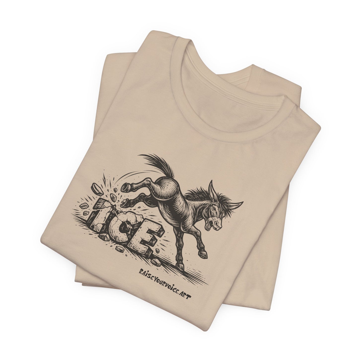 Methods of Resistance: Direct Action – Donkey, unisex tee.