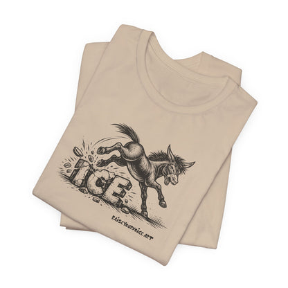 Methods of Resistance: Direct Action – Donkey, unisex tee.