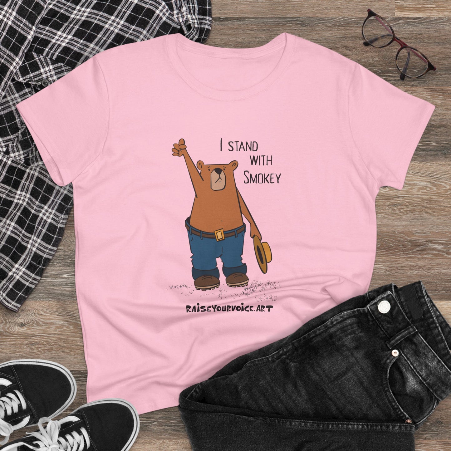 I Stand With Smokey, Women’s Tee