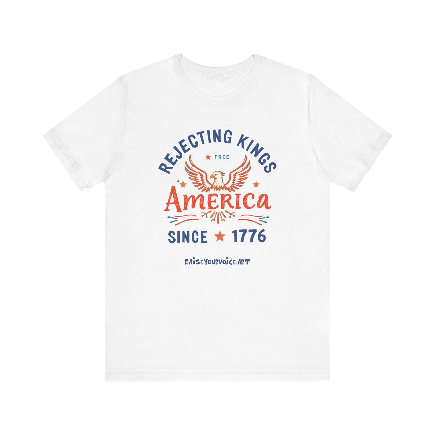 Patriotic Tee for Freedom Lovers, American Flag T-Shirt, 4th of July Outfits, Election Day Apparel, Casual Statement Top