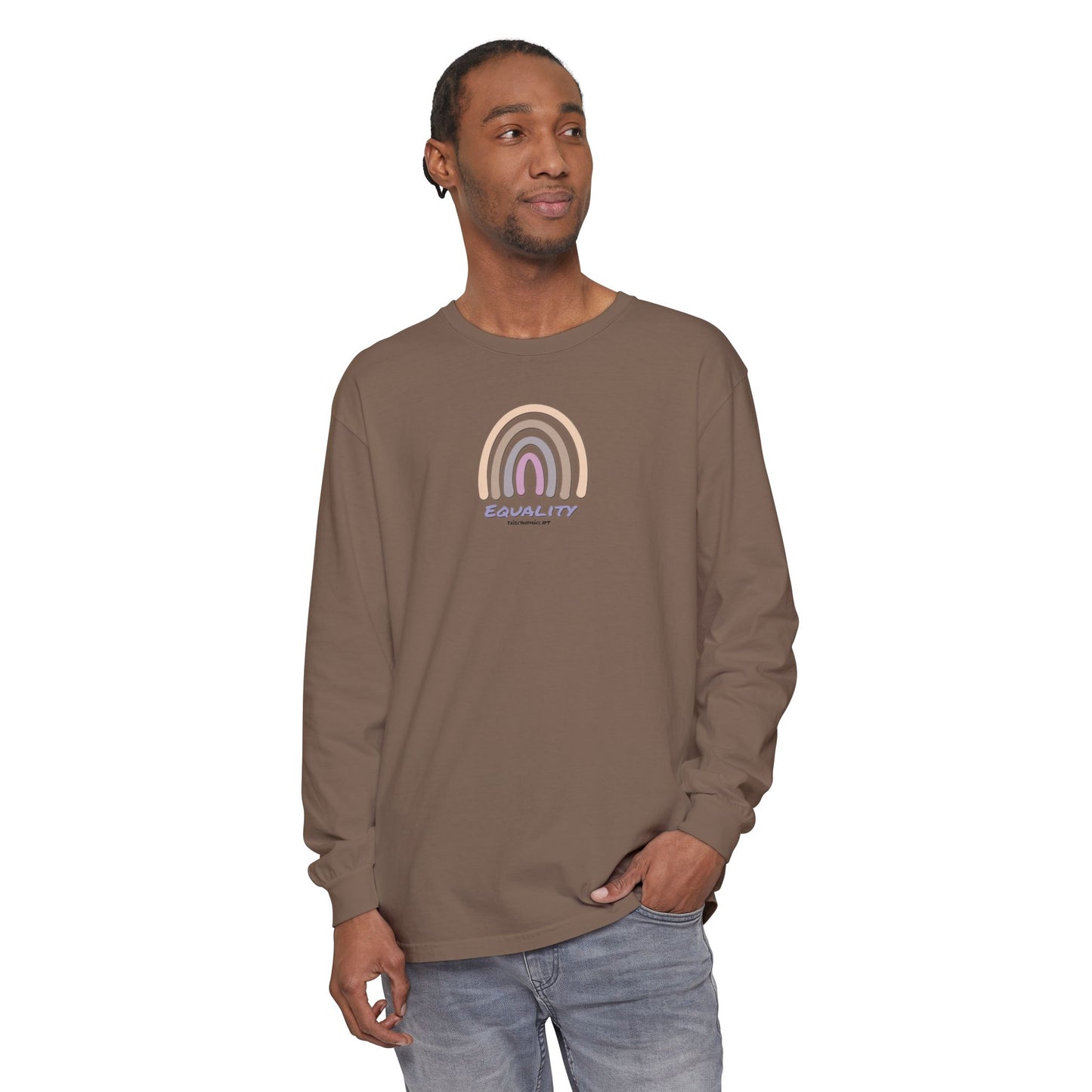 Equality Rainbow, long sleeve tee
