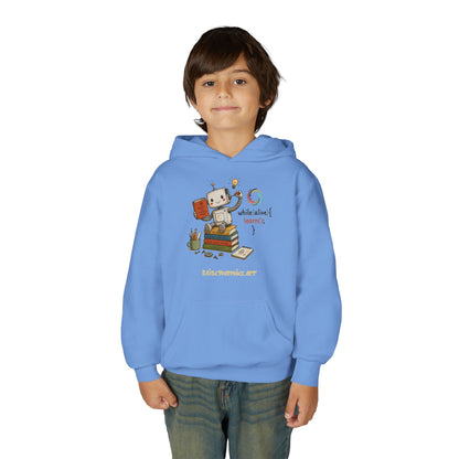 Coding for Kids while (alive) {learn ();} – Youth Heavy Blend Hooded Sweatshirt